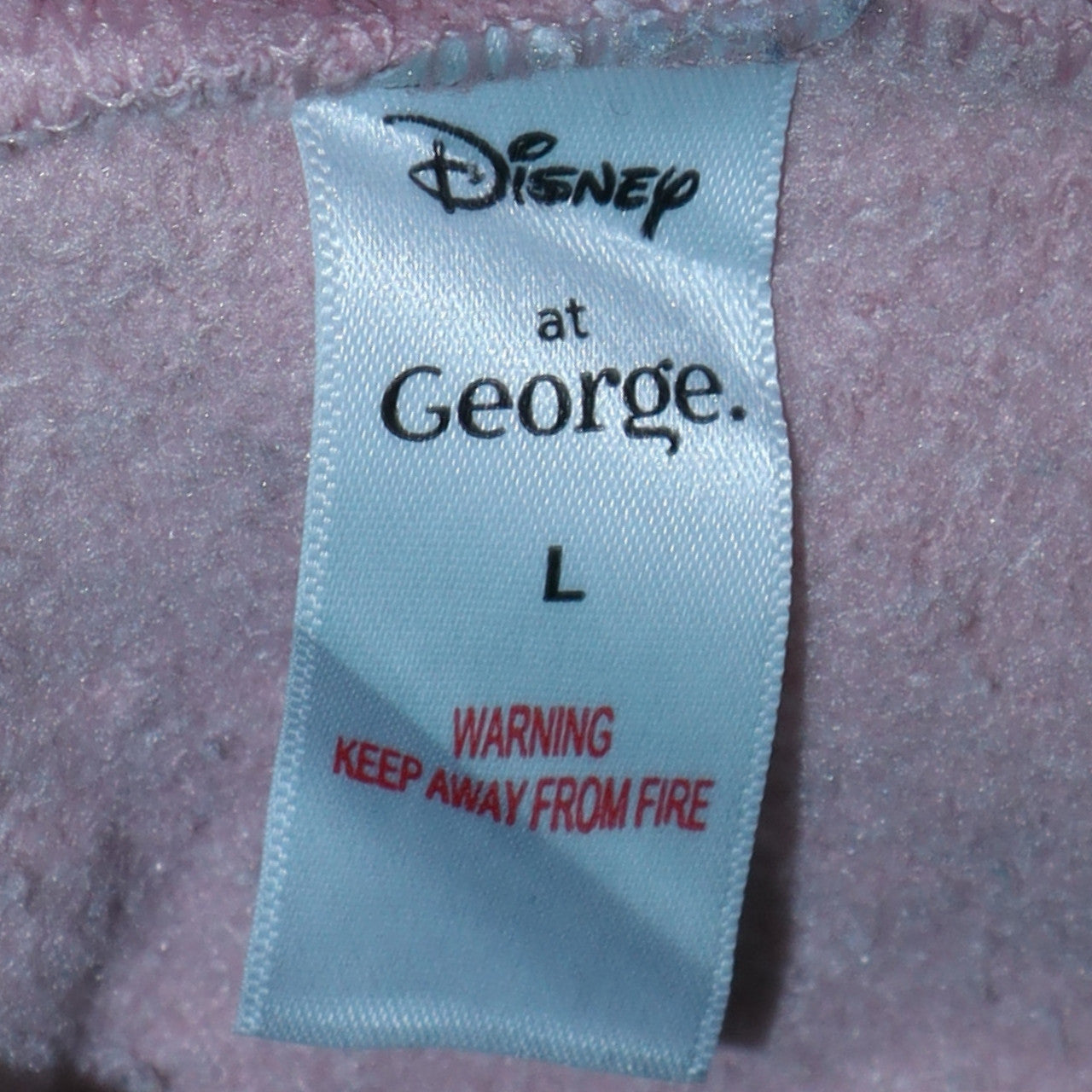 Disney x George Pink Mickey & Minnie Travel Sweatshirt Women L