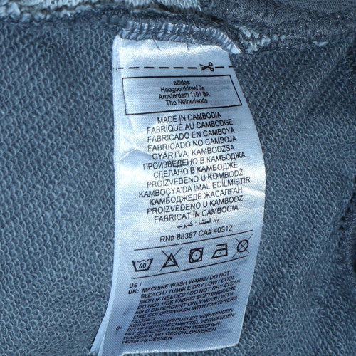 Adidas Women’s Grey Full Zip Hoodie Size M - Hooded Sweatshirt