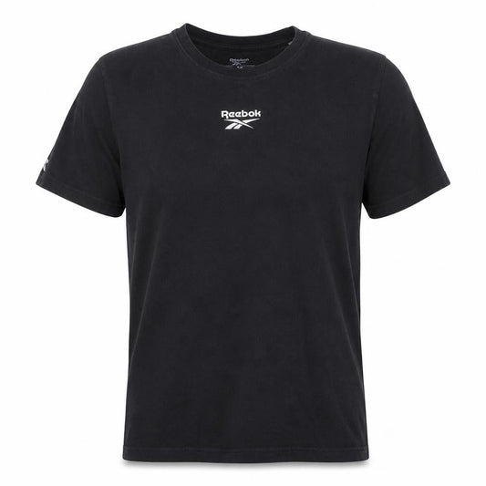 Reebok Men’s Black Cotton Crew Neck Sports T-Shirt Size M