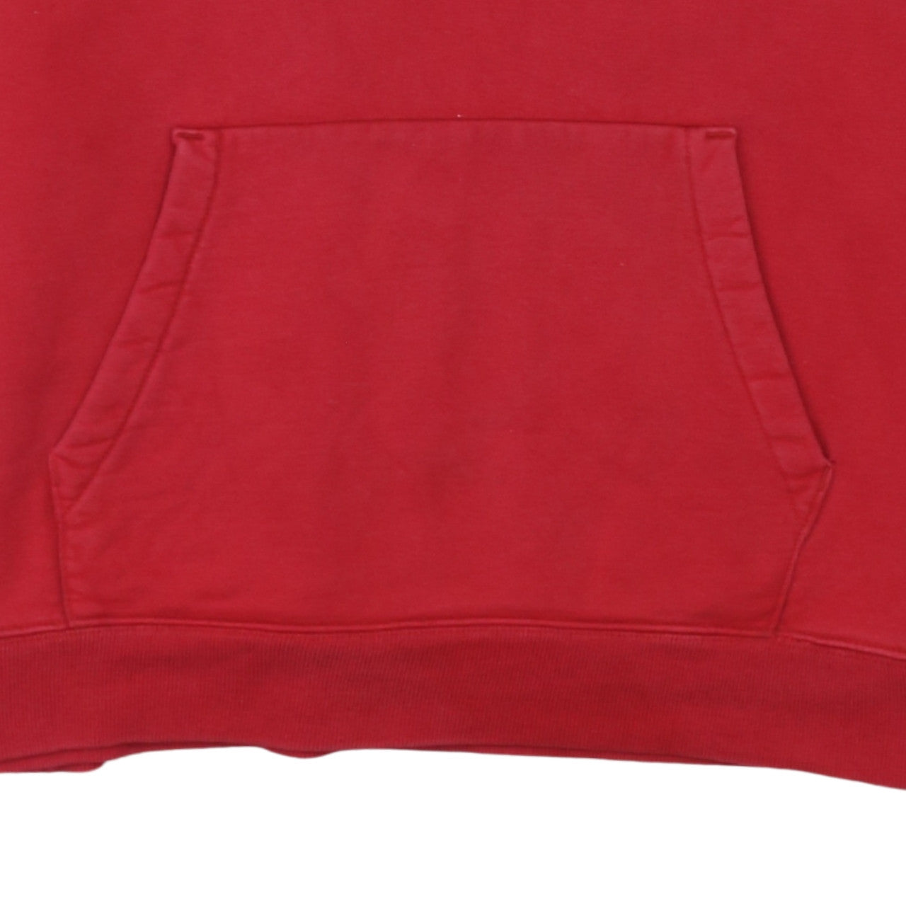 Champion Men's Red Pullover Hoodie Medium Logo Fleece Sweatshirt