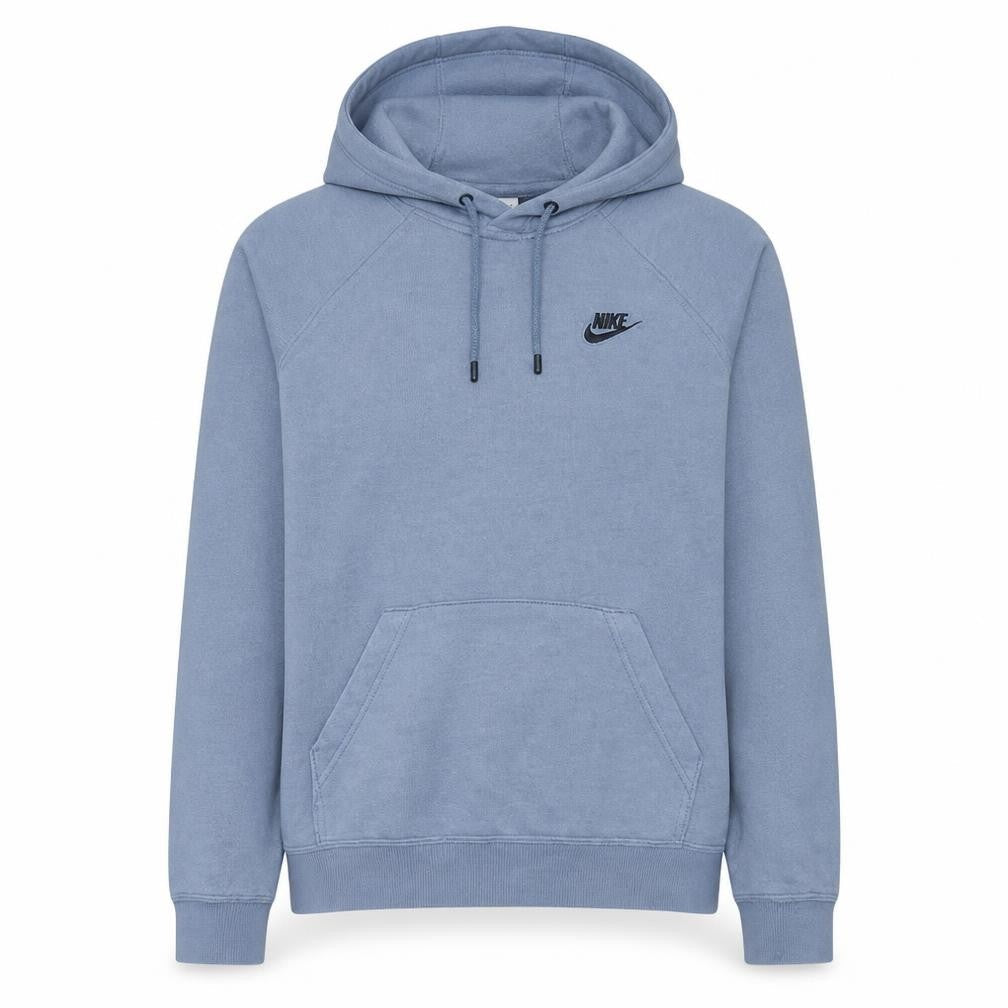 Nike Men's Blue Pullover Hoodie Small - Soft Fleece Casual Sweatshirt