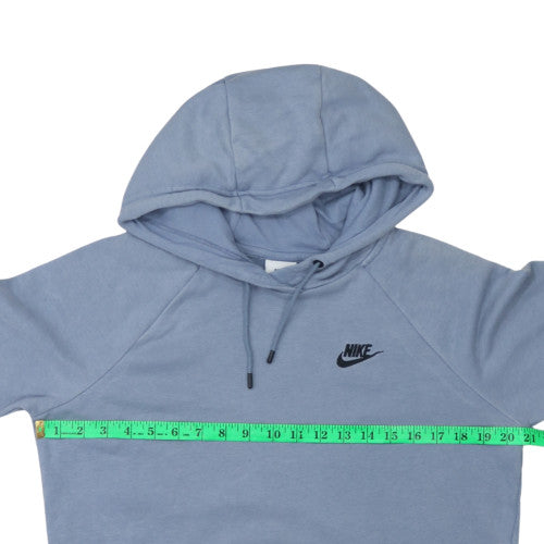 Nike Men's Blue Pullover Hoodie Small - Soft Fleece Casual Sweatshirt