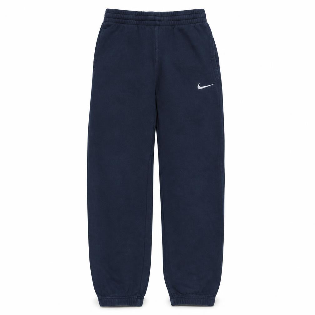 Nike Boys Blue Elastic Waist Sweatpants 12-13 Years Fleece Activewear