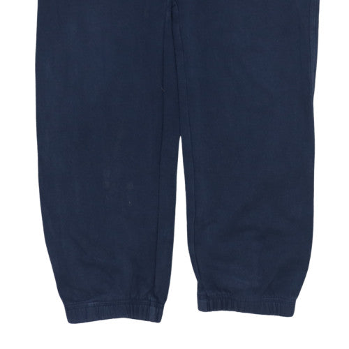 Nike Boys Blue Elastic Waist Sweatpants 12-13 Years Fleece Activewear