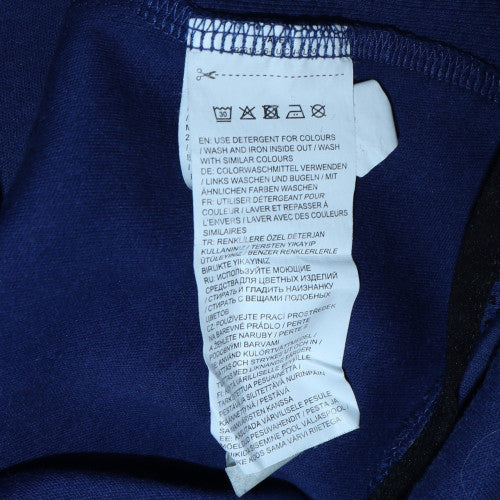 Puma Men's Blue Full Zip Hoodie Size S Sports Fleece Jacket