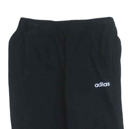 adidas Men's Black Fleece Joggers Size S Regular Fit Activewear