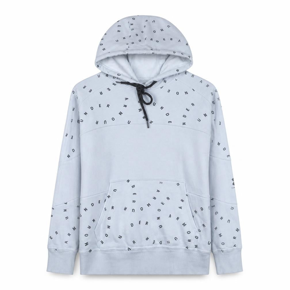 Under Armour Men's White Graphic Pullover Hoodie Size S