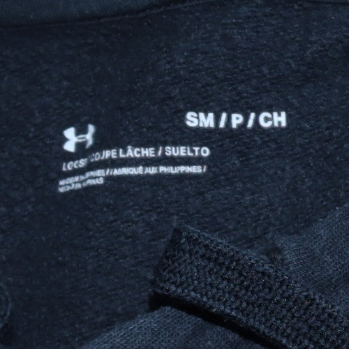 Under Armour Men's Black Small Pullover Hoodie Sweatshirt
