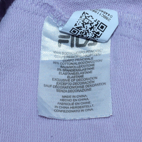 Fila Women’s Purple XXL Crew Neck Pullover Sweatshirt