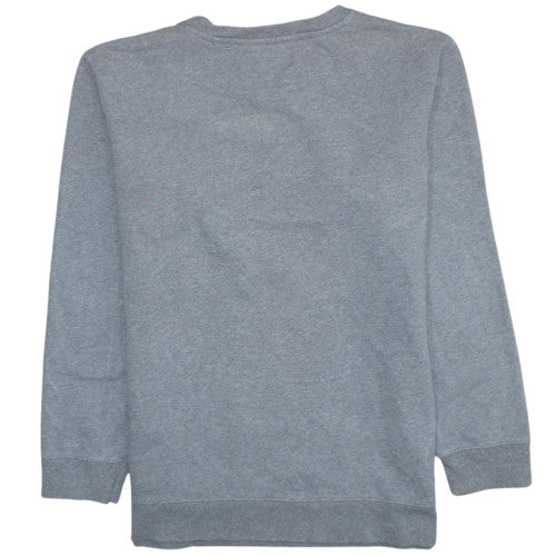 Calvin Klein Jeans Men's Grey L Pullover Sweatshirt Logo Regular Fit