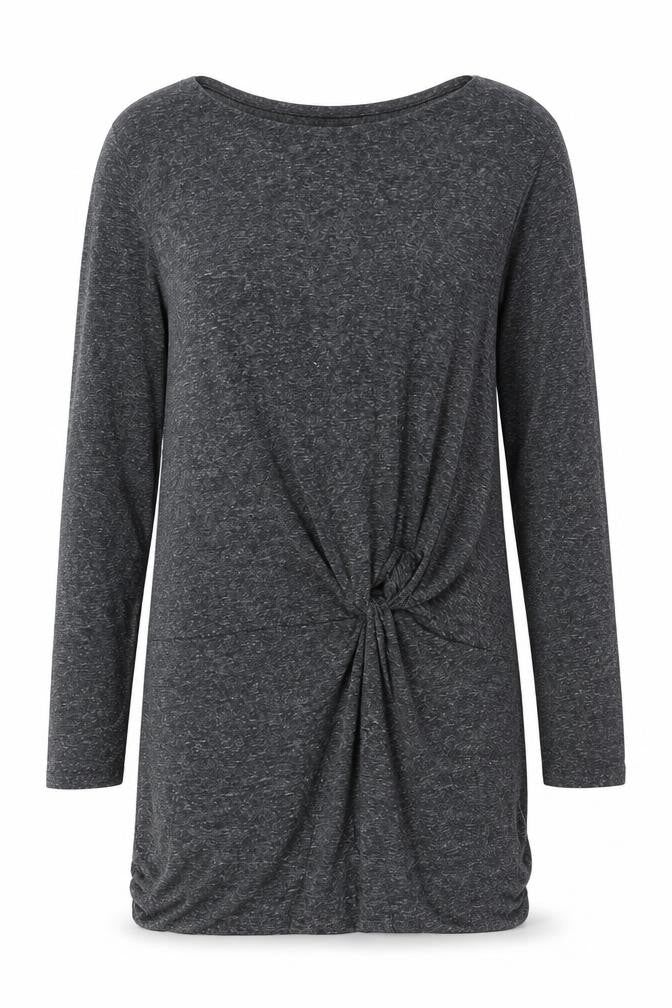 Jacqueline de Yong Women's Grey Long Sleeve Shift Dress Size S