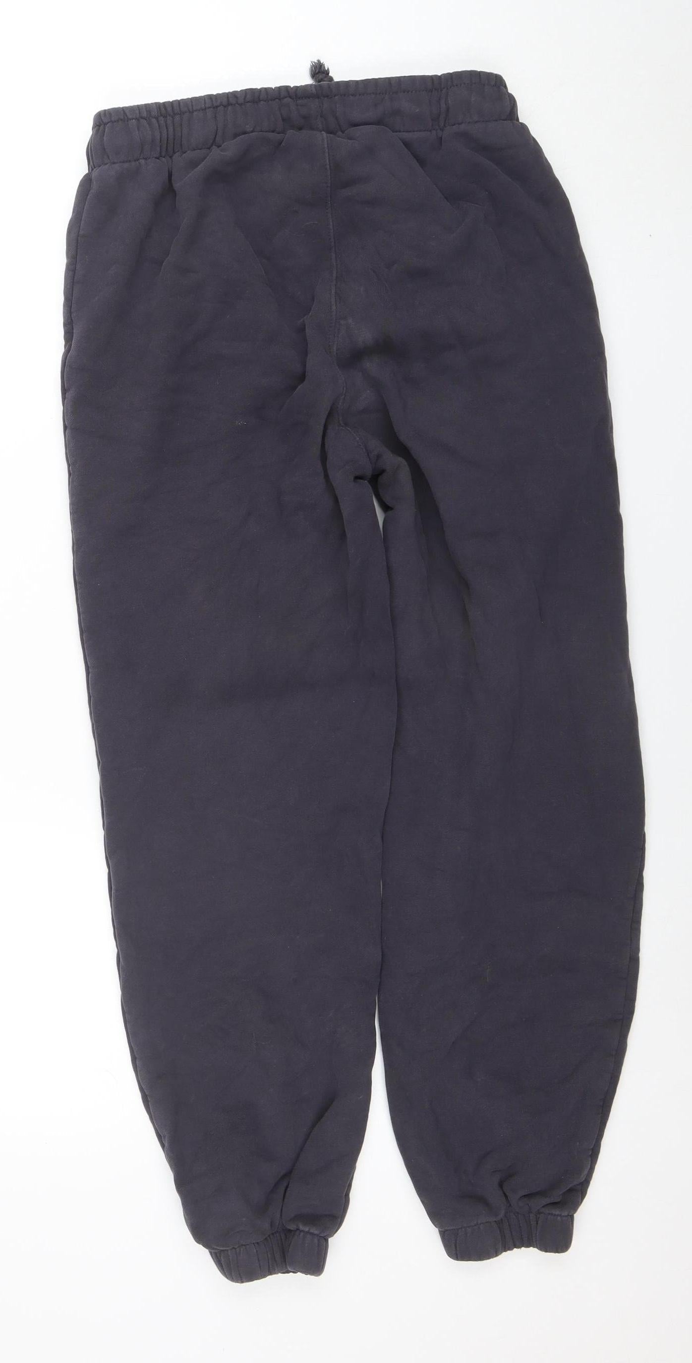 Everlast Women's Black Jogger Sweatpants UK 10 Elastic Waist Pockets