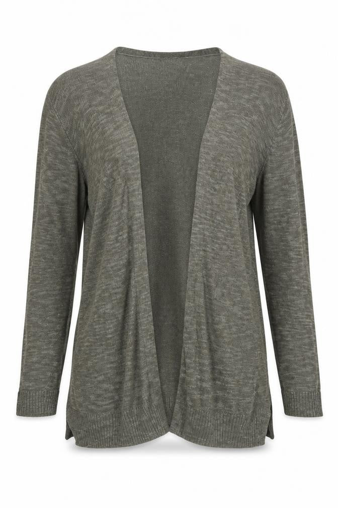 Gap Womens Green Lightweight Open Cardigan M Long Sleeve Knit