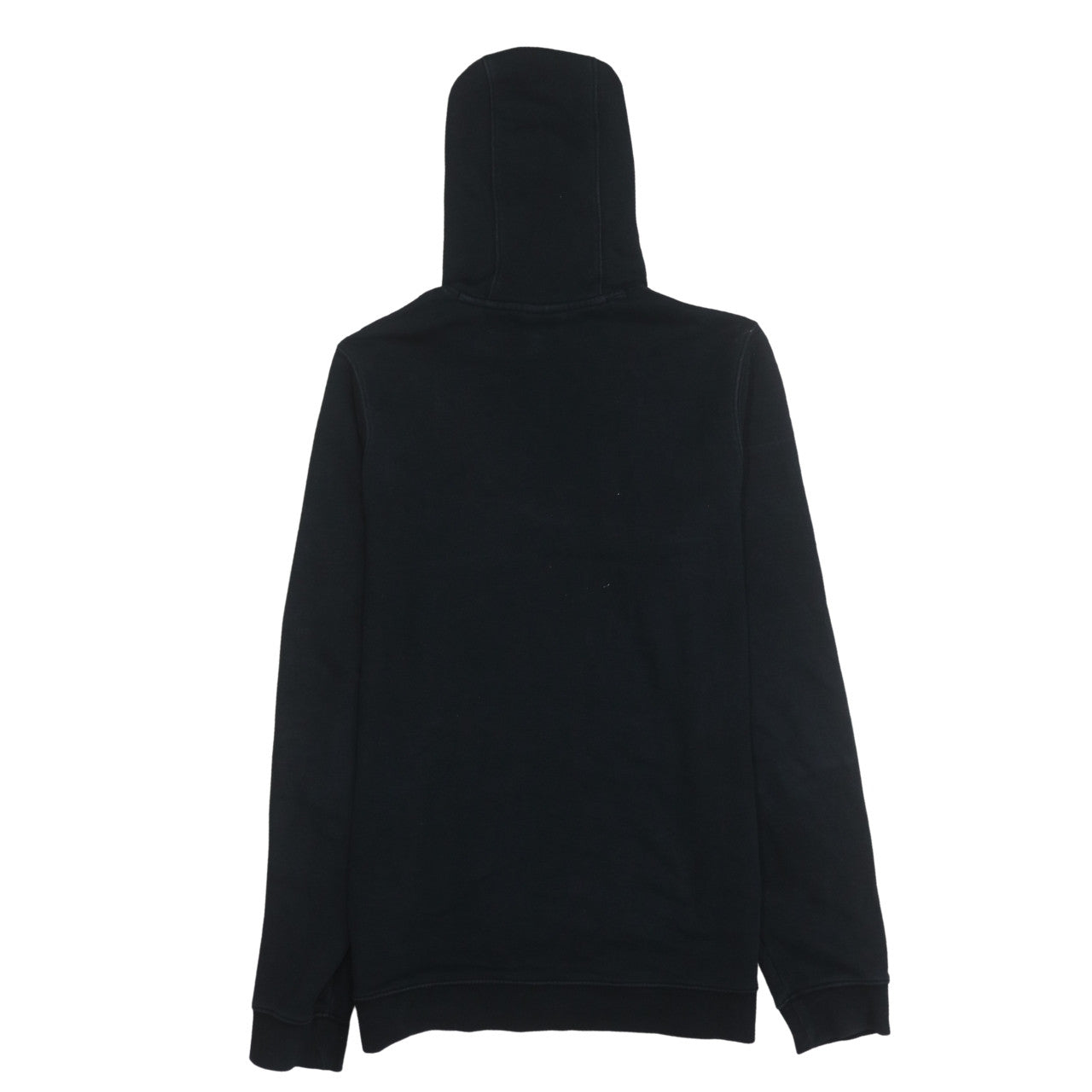 Nike Men's Black Pullover Hoodie M Regular Fit Graphic Logo Sweatshirt