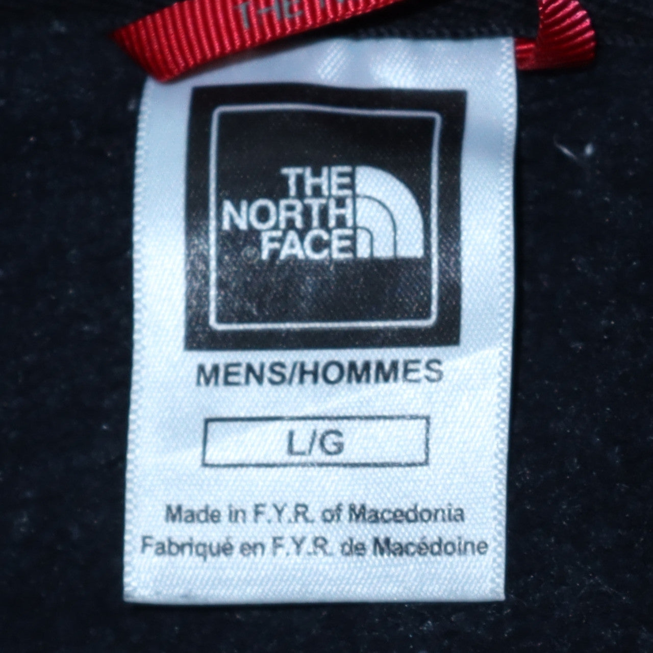 The North Face Men's Black Pullover Hoodie Size L Fleece Outdoor