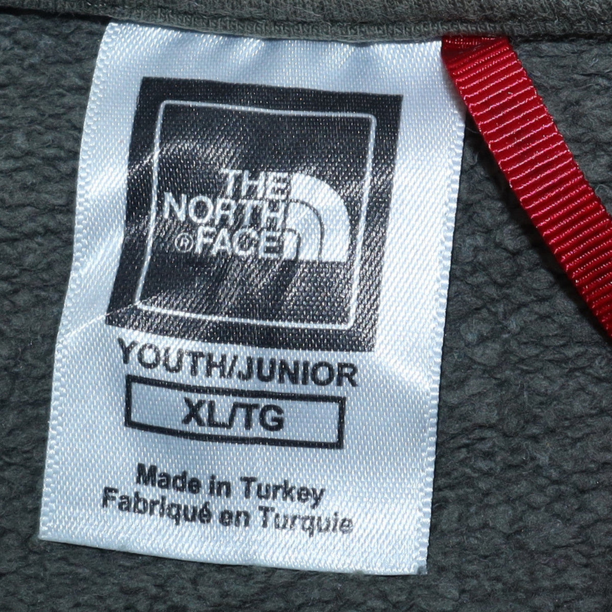 The North Face Boys Green XL Pullover Sweatshirt with Logo Graphic Print