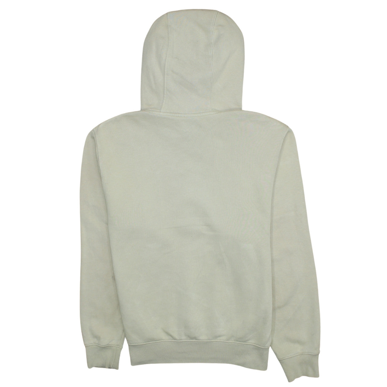 Nike Womens Beige Pullover Hoodie Small Cotton Blend Hooded Sweatshirt