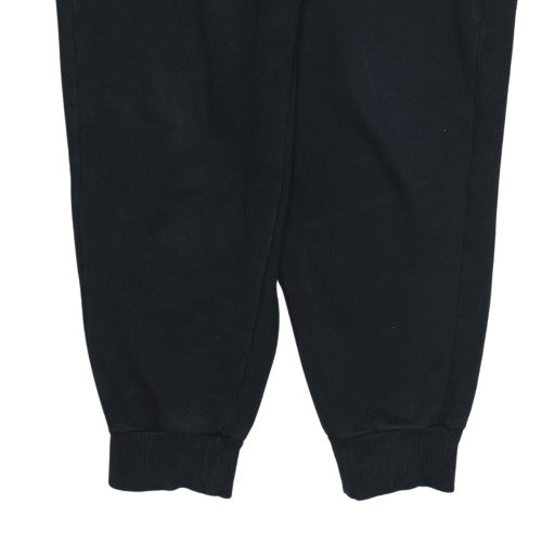 Puma Women's Black Jogger Sweatpants XL Fleece Elastic Waist