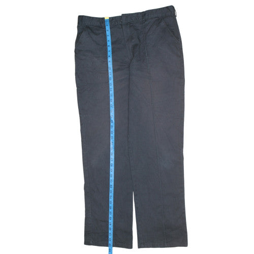 Dickies Men's Black Workwear Chino Trousers 36W Regular Fit