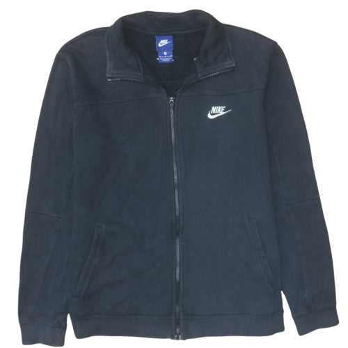 Nike Men's Black Full Zip Fleece Sweatshirt M Regular