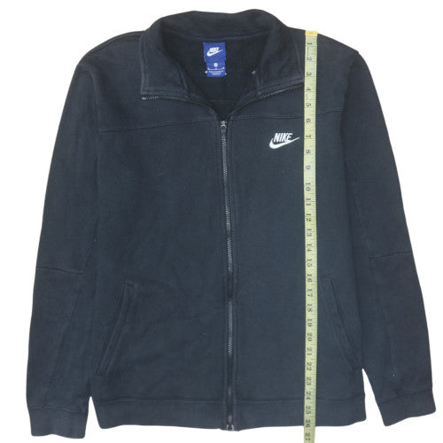 Nike Men's Black Full Zip Fleece Sweatshirt M Regular