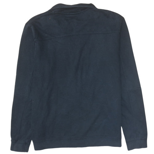 Nike Men's Black Full Zip Fleece Sweatshirt M Regular