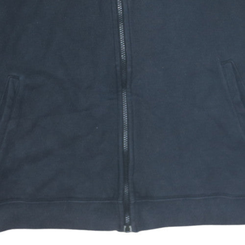 Nike Men's Black Full Zip Fleece Sweatshirt M Regular