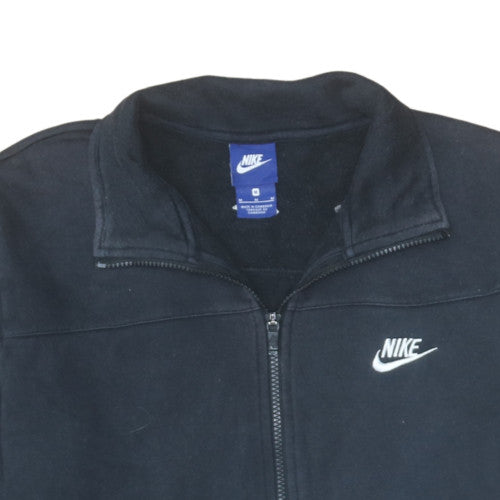 Nike Men's Black Full Zip Fleece Sweatshirt M Regular