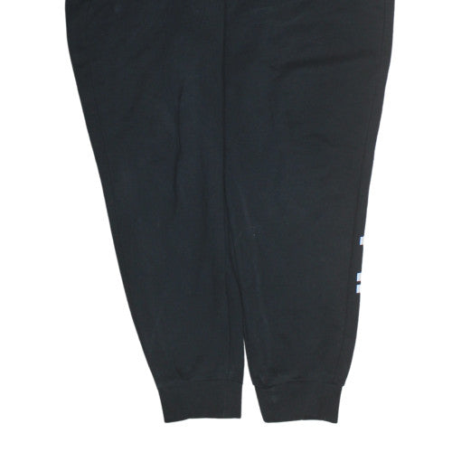Adidas Womens Black 1X Joggers Sweatpants Size 20-22 Cotton Blend