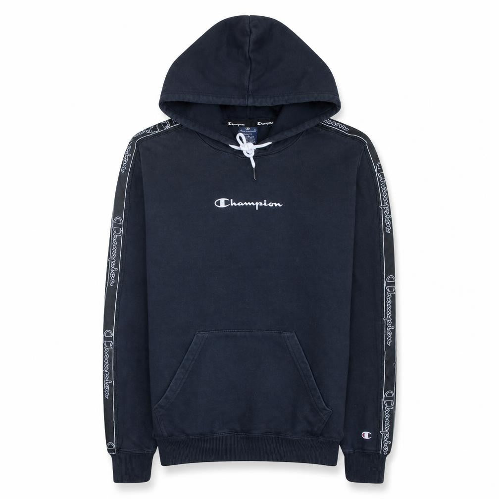 Champion Men's Black Small Pullover Hoodie Logo Sportswear