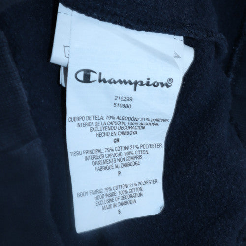 Champion Men's Black Small Pullover Hoodie Logo Sportswear