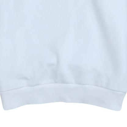 Additional view of Adidas boys’ white long sleeve pullover sweatshirt, size 11-12, years