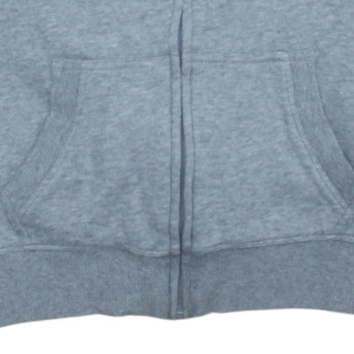 Tommy Hilfiger Boys Grey Full Zip Hoodie Size 152 (12-13 Years) Classic Logo