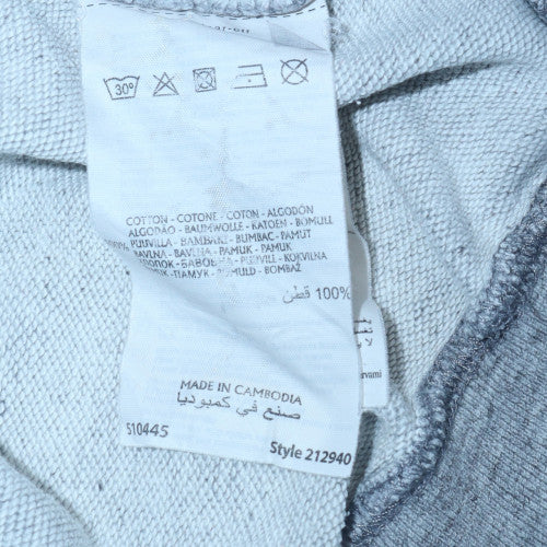 Champion Womens Grey XS Pullover Hoodie 100% Cotton Embroidered Logo