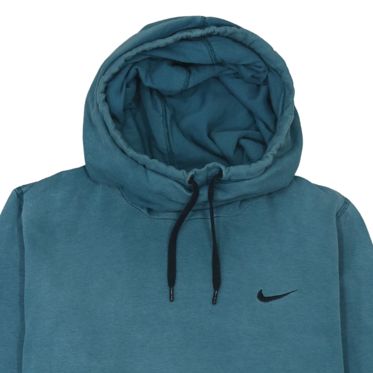 Nike Women’s Blue Pullover Hoodie Large Cotton Blend Classic Fit