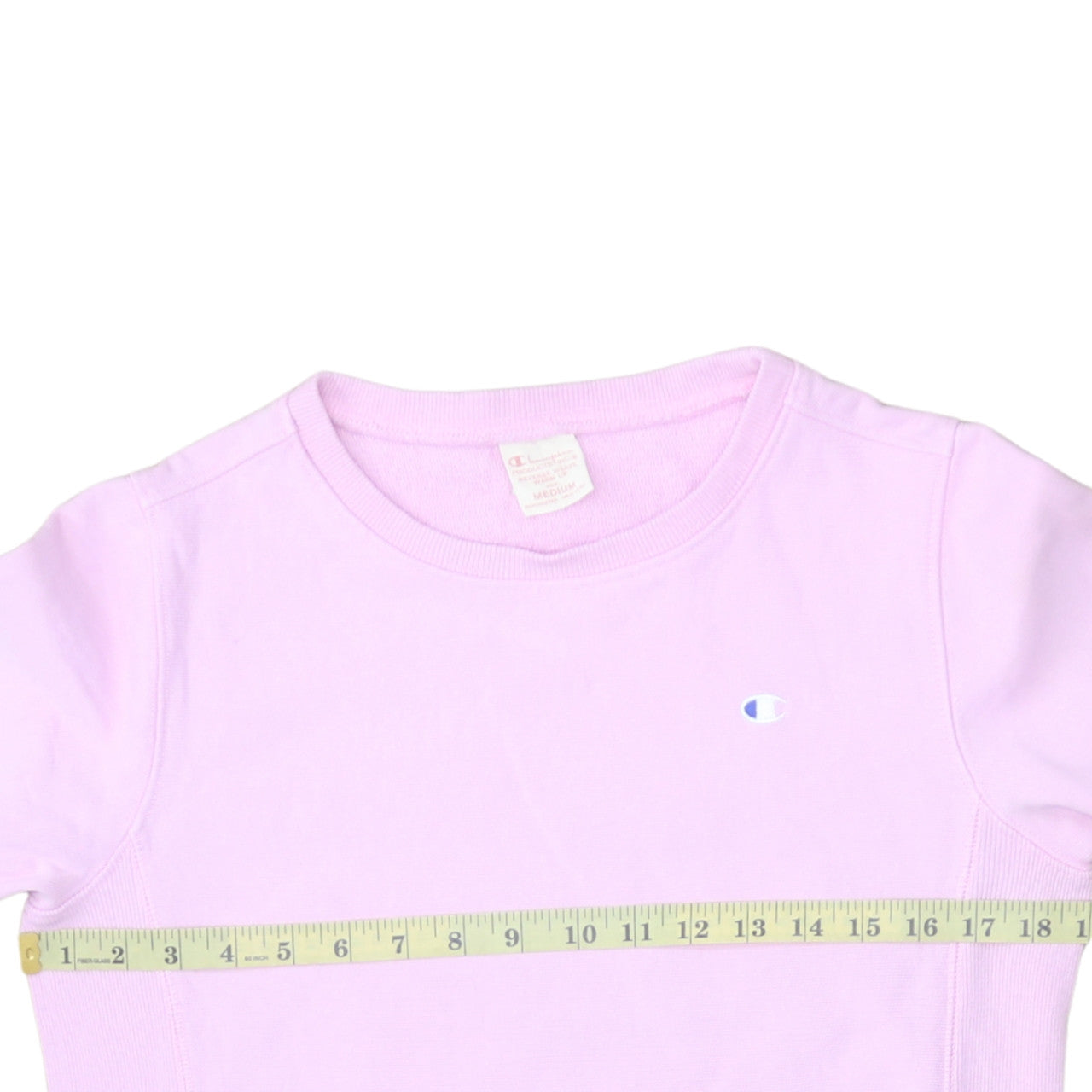 Champion Womens Pink Reverse Weave Pullover Sweatshirt Medium