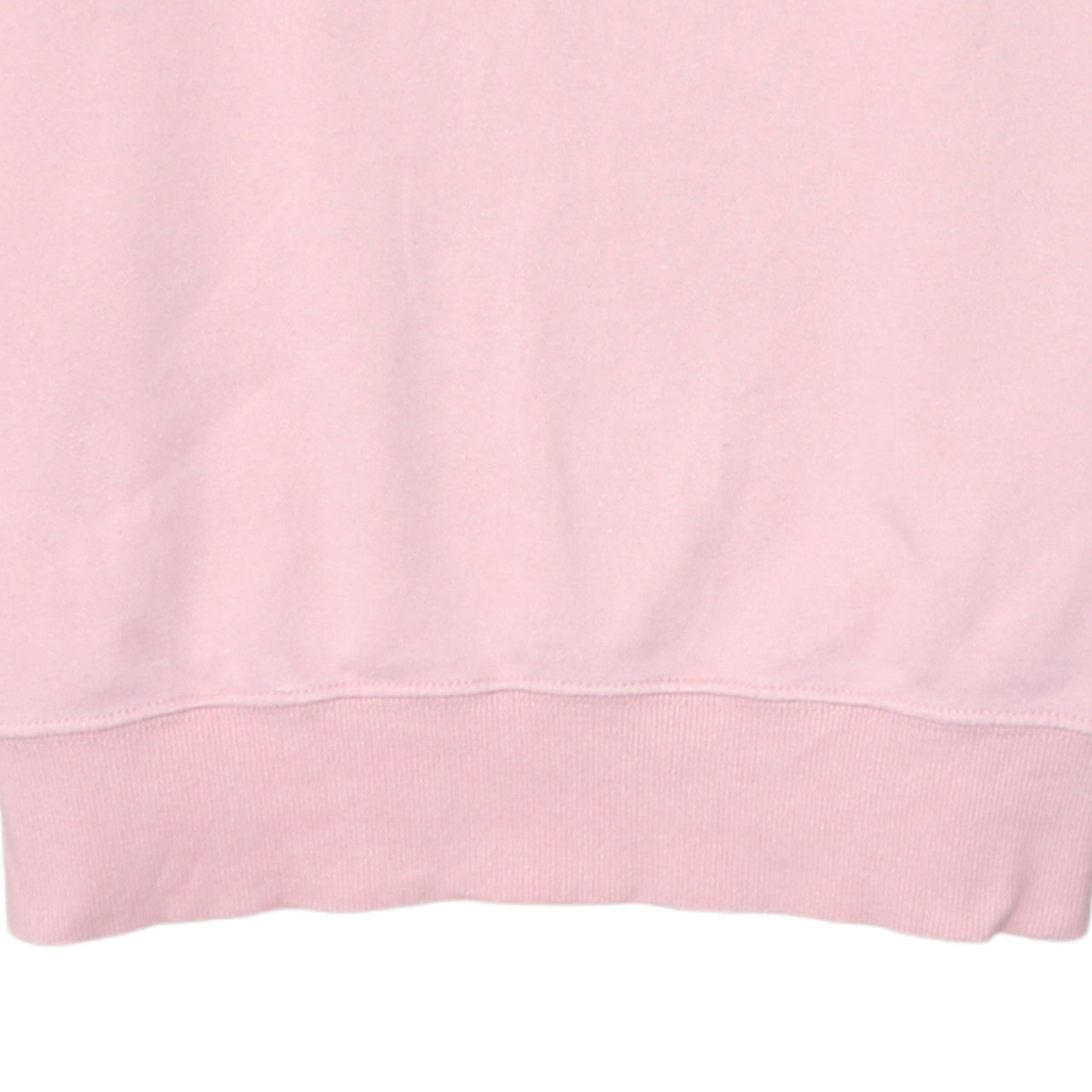Champion Womens Pink Pullover Sweatshirt Medium Crew Neck Logo Cotton Blend