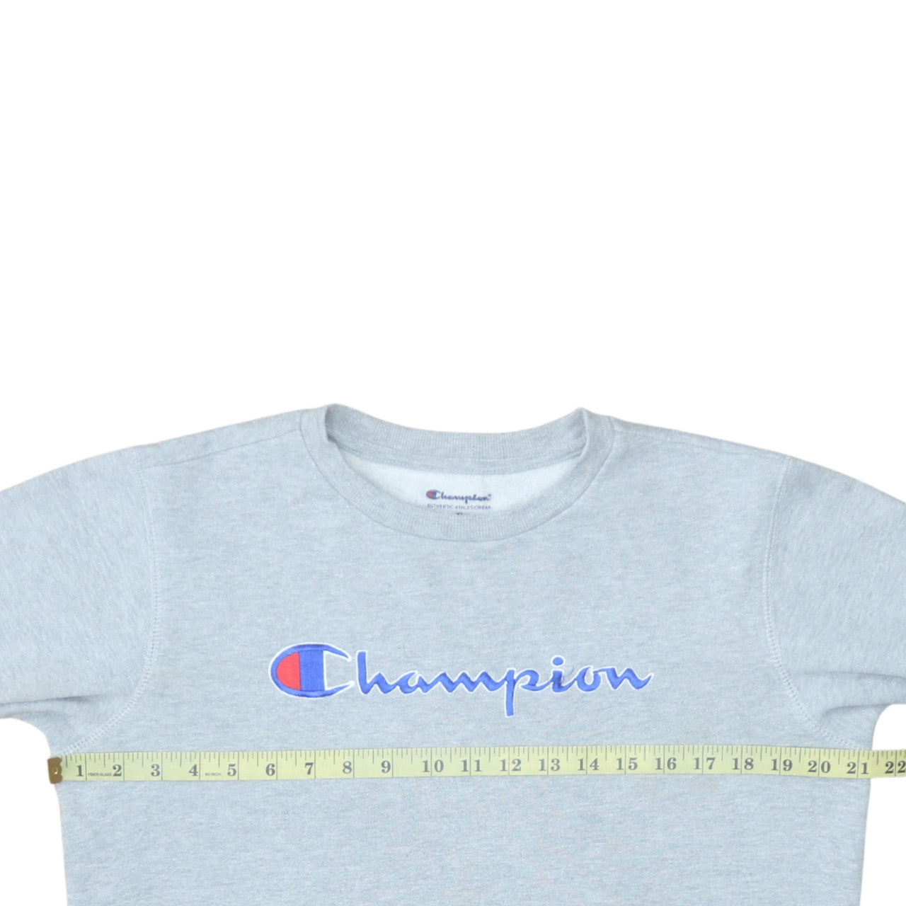 Champion Womens Grey Pullover Sweatshirt 2XL Cotton Blend Logo
