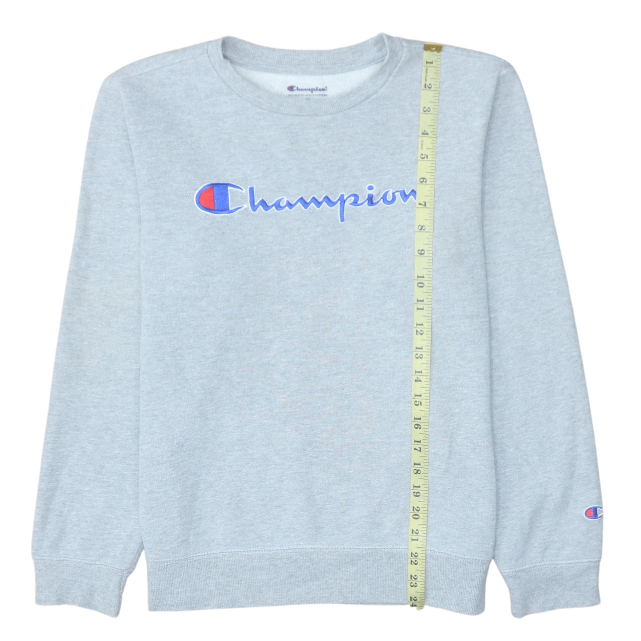Champion Womens Grey Pullover Sweatshirt 2XL Cotton Blend Logo