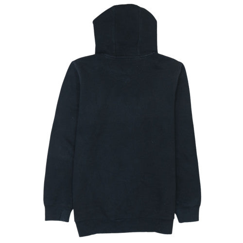 Adidas Boys Black 15-16 Years Pullover Hoodie Sport Essentials Lined Graphic Print