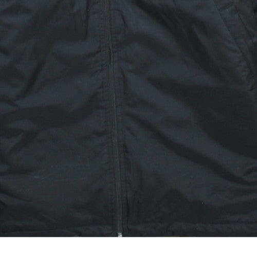 Lotto Men's Black Hooded Parka Jacket Size S Regular Fit