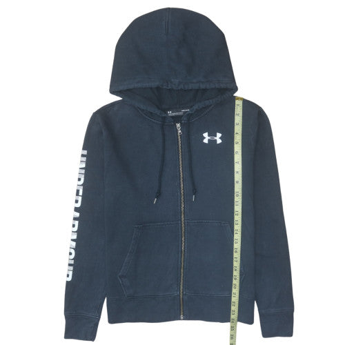 Under Armour Men’s Blue Full Zip Hoodie Size M Sports Fleece