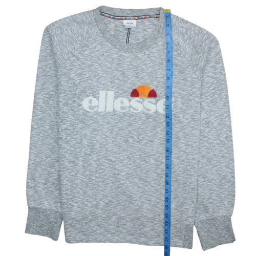 Ellesse Men's Grey XL Pullover Crew Neck Sweatshirt