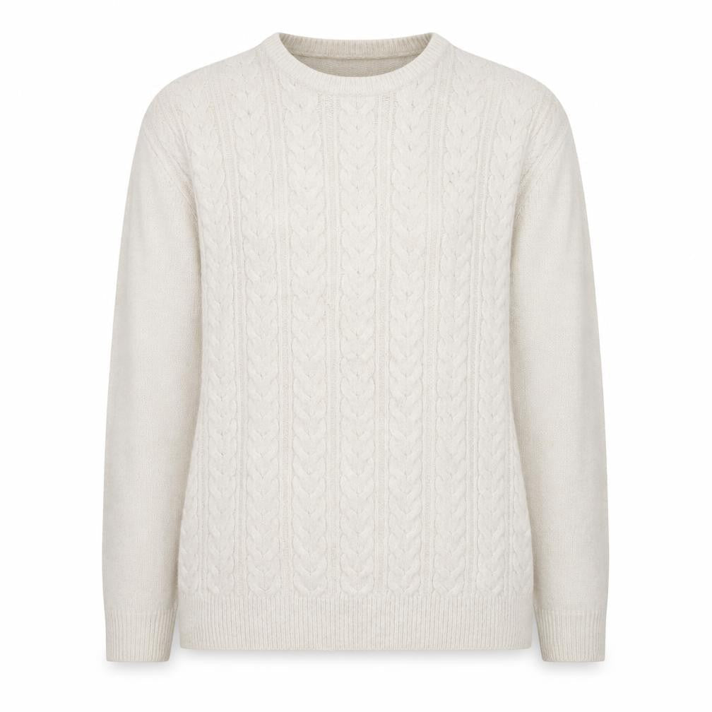 Marks & Spencer Women’s Ivory Cable-Knit Jumper XL