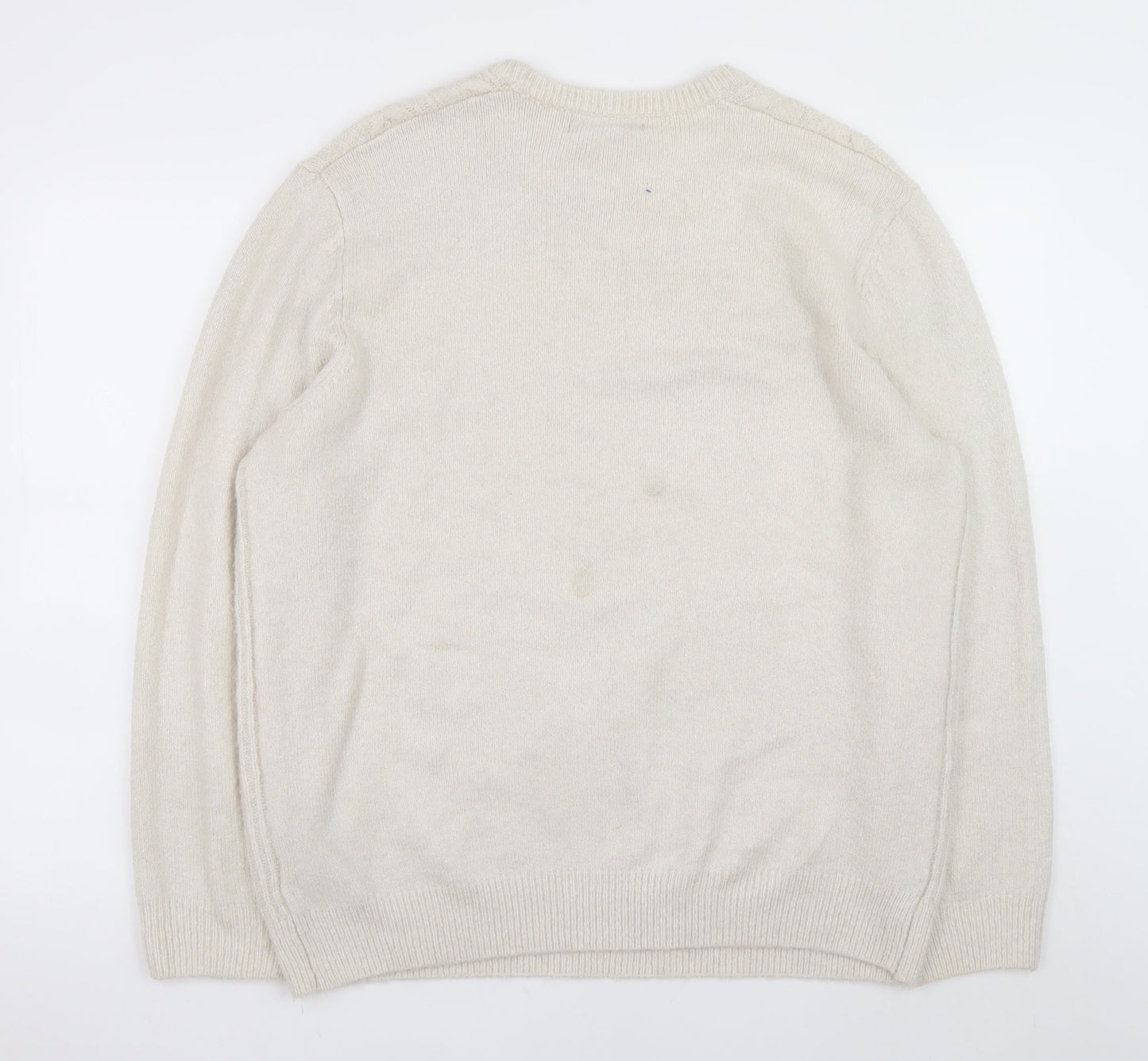 Marks and Spencer Women’s Ivory Cable-Knit Jumper XL