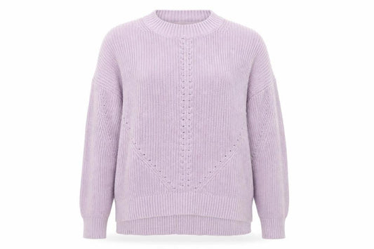 FatFace Women’s Purple Cotton Crew Neck Long Sleeve Jumper Size 16
