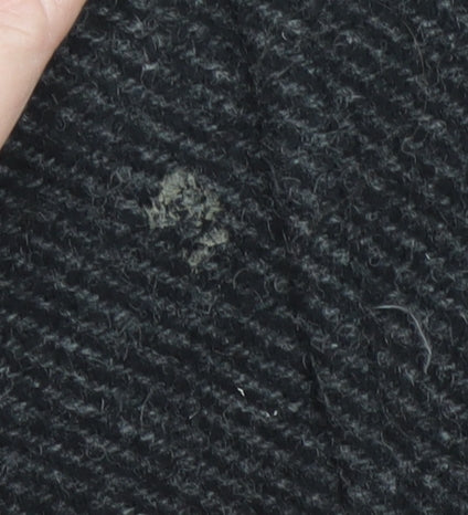 Primark Mens Grey Wool Blend Pea Coat XS Classic Winter Style