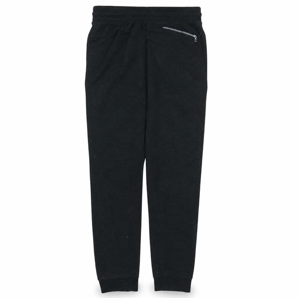 Nike Men's Black Jogger Trousers M Regular Fit Cotton Blend