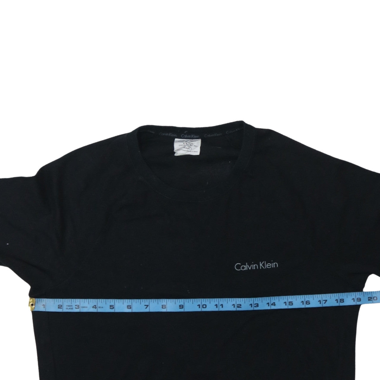 Calvin Klein Women's Black Small Pullover Sweatshirt Cotton Blend