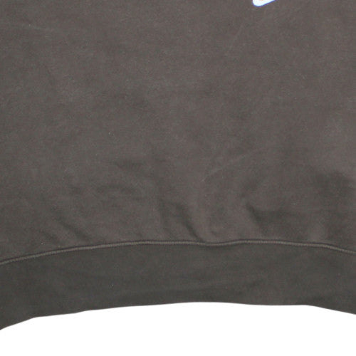 Nike Womens Brown Crew Neck Pullover Sweatshirt Size M